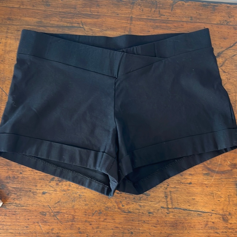 Dance Club Black stretch shorts 4 NY Invasion